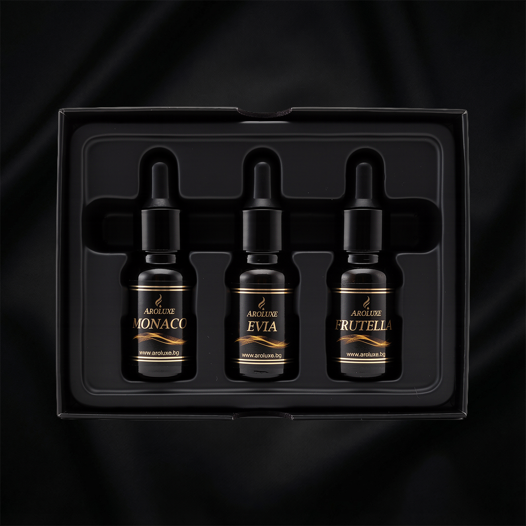 Aroluxe Premium Collection — Български парфюмни аромати (3×10ml)